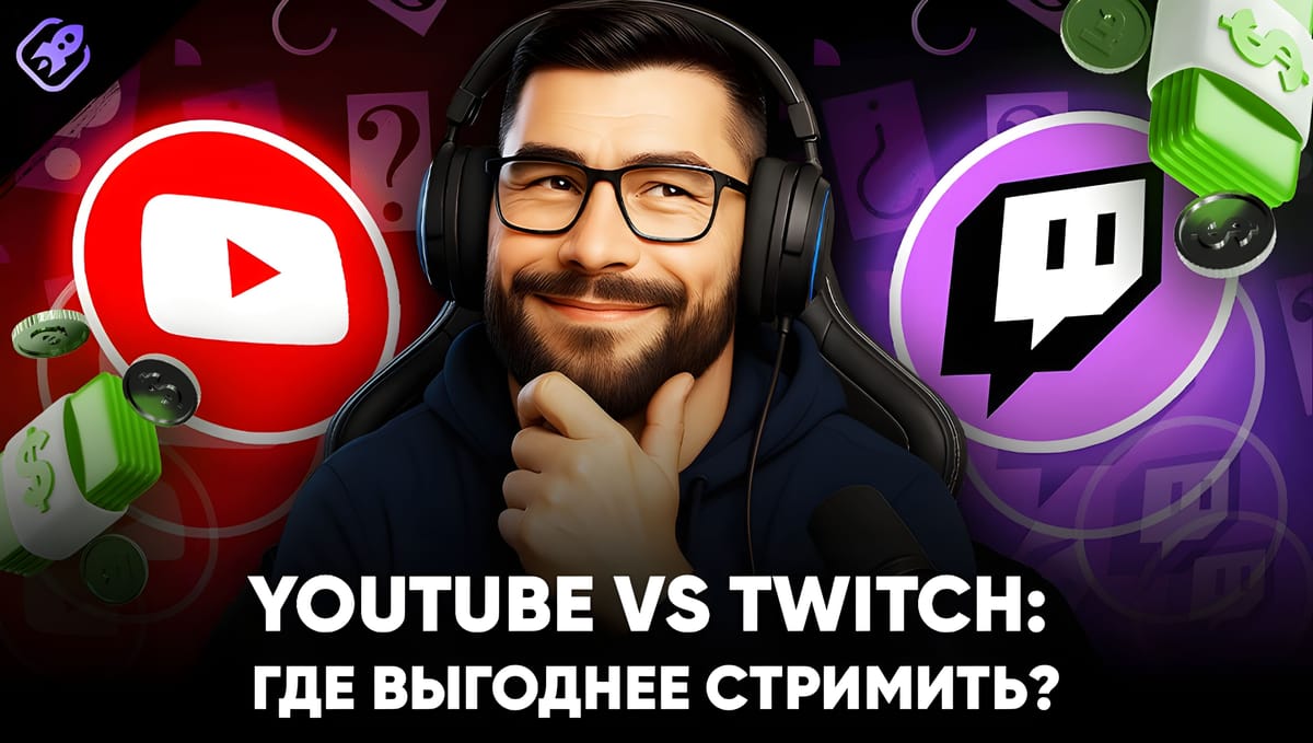 YouTube vs Twitch: Где выгоднее стримить в 2025?