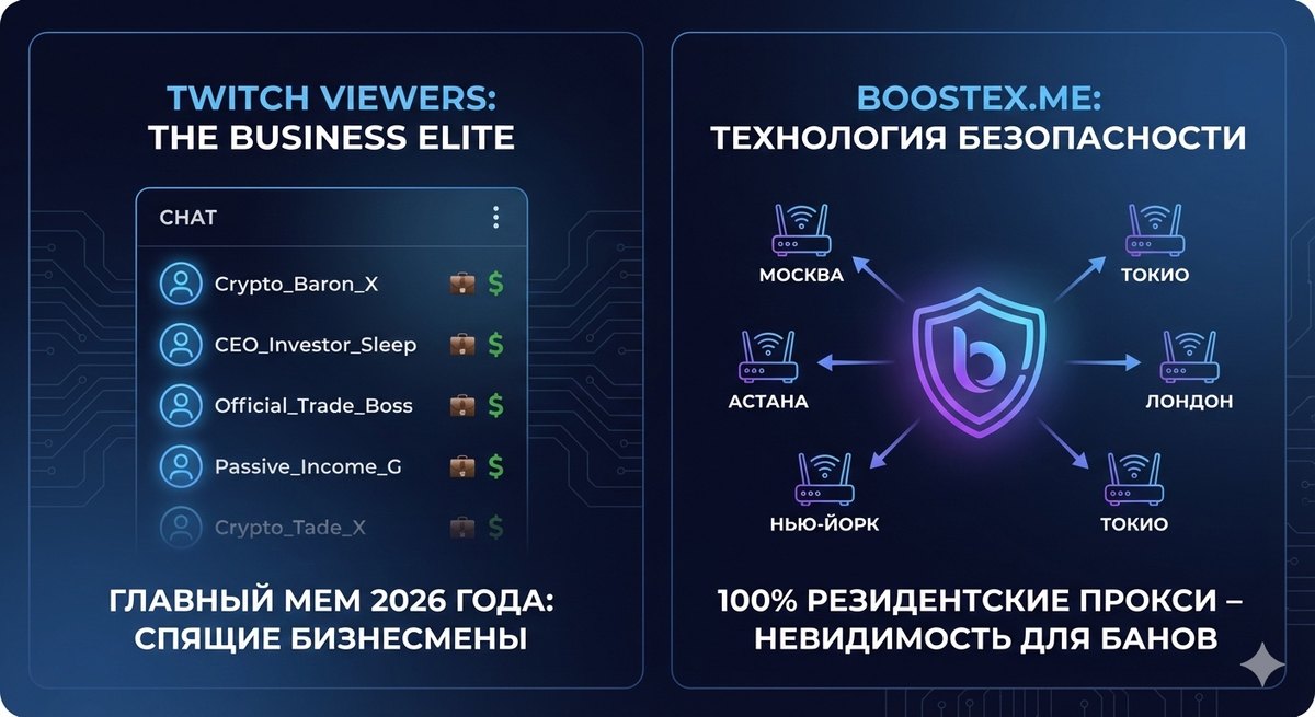 Эпоха «Спящих Бизнесменов»: Как главный мем Twitch 2026 года изменил правила продвижения