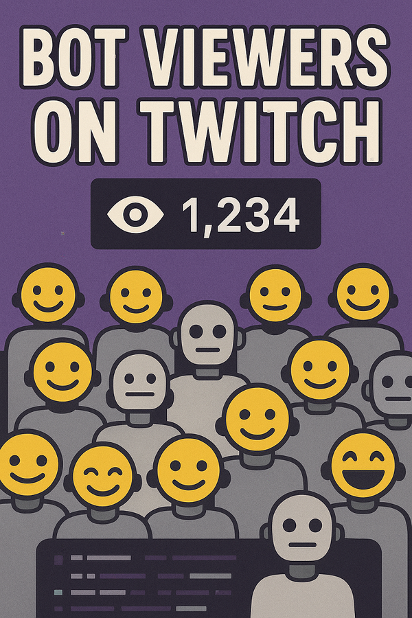 Bot Viewers on Twitch